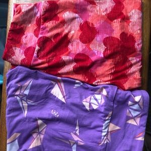 Bundle of lularoe one size leggings